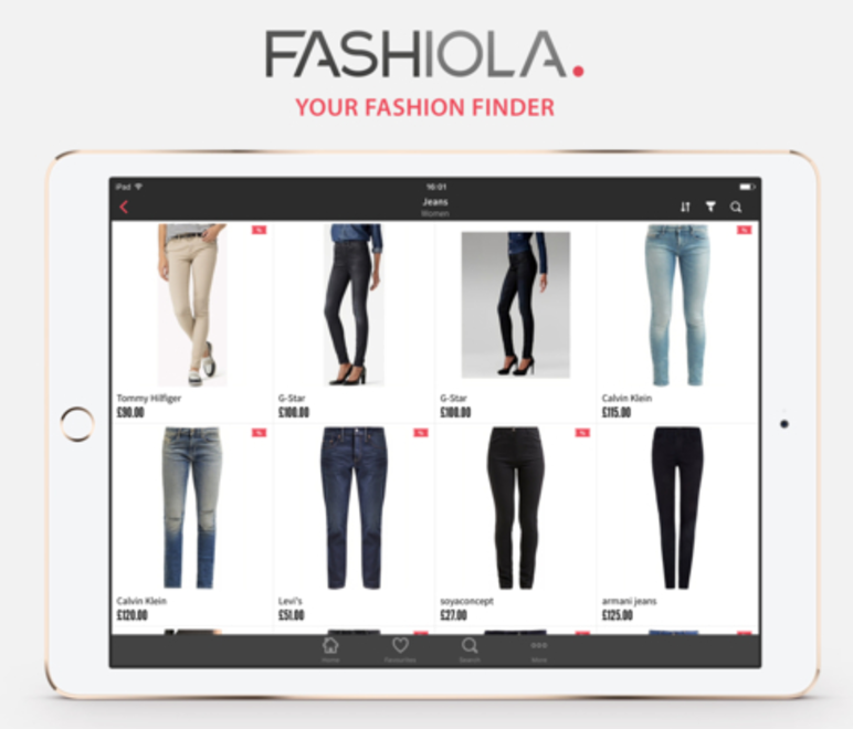 Fashiola affiliate homepage