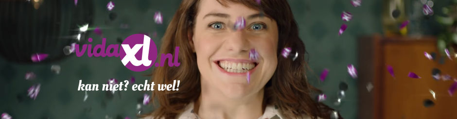 Webshopketen vidaXL nationale branding campagne