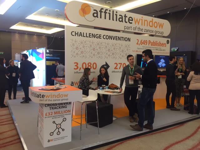 Performance marketing insights Awin stand