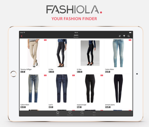 Fashiola affiliate homepage