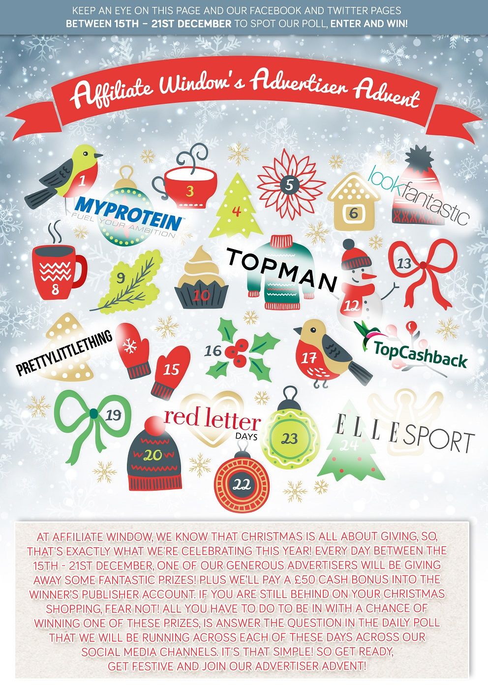 Affiliate marketing competition poster