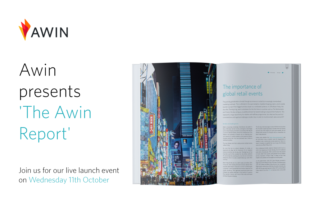 Screenshot del nuovo Awin report