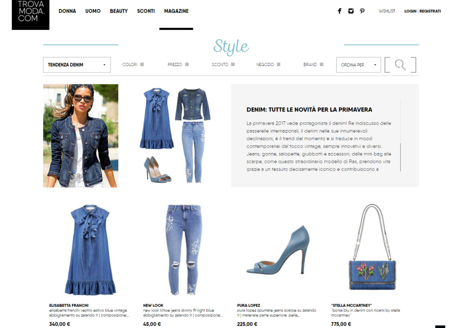 publisher, content, shopping directory