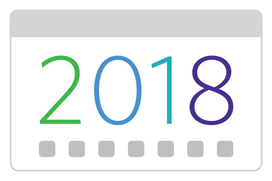 2018 seasonal calendar