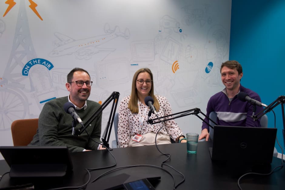 Kevin Edwards, Luisa Richardson and Robert Davinson on Awin Talks podcast