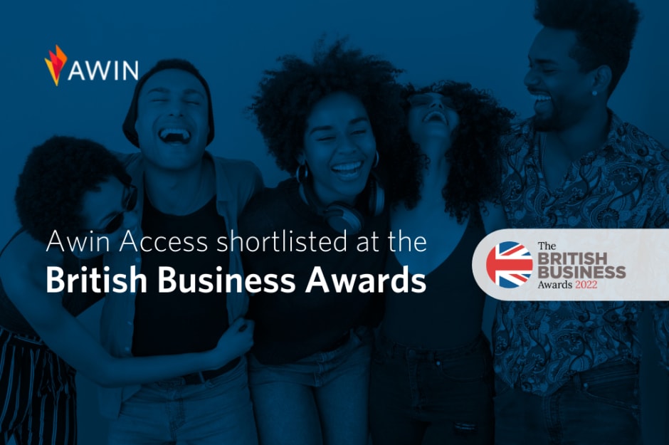 Awin shortlisted for the British Business Awards 2022