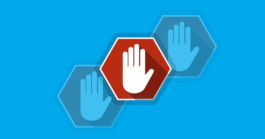 affiliate adblocking hand