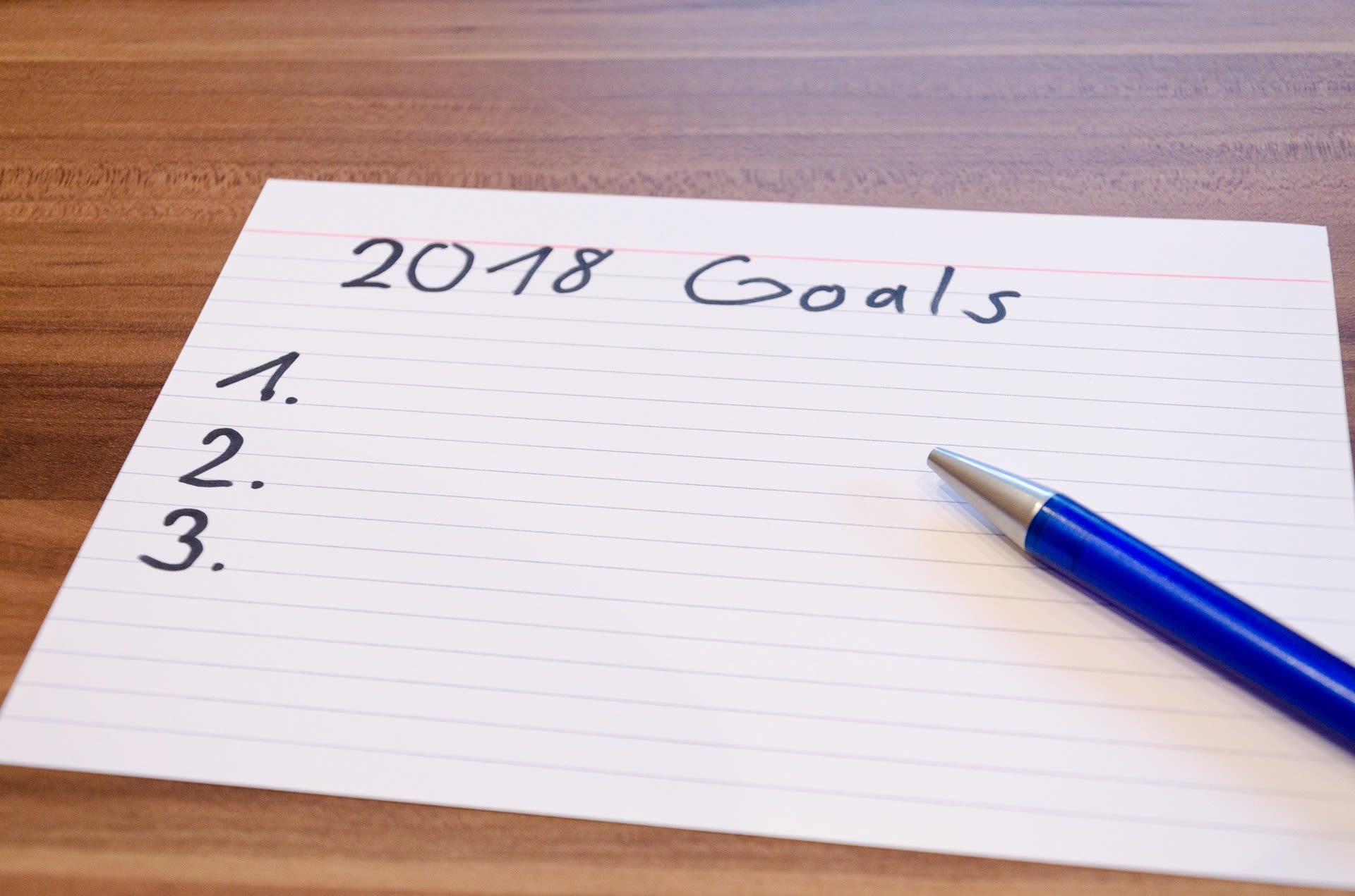 De bonnes résolutions pour l’année 2018
