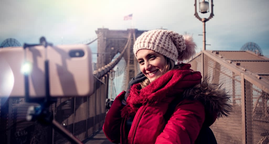 Selfie on the bridge