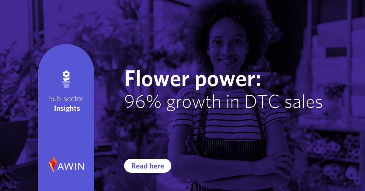 DTC flower power achieves 96% online growth year-on-year