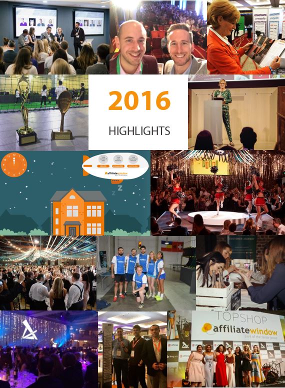 Awin affiliate marketing highlights 2016
